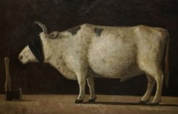 Семен Луканси, «Жертвоприношение», холст, масло, 90х140 см, 2016