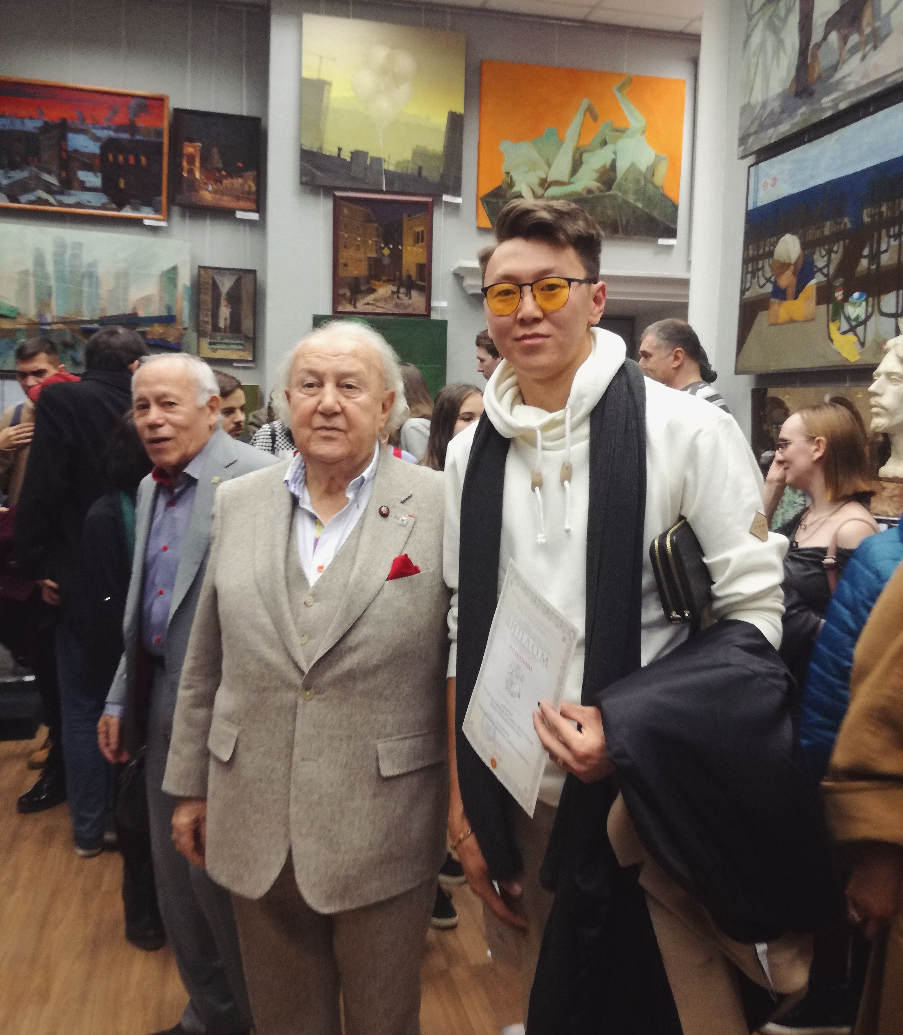 Семен Луканси и Зураб Церетели