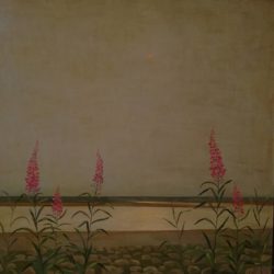 «Летний вечер», холст, масло, 150х150 см, 2018