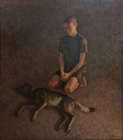 «Пьета», х.м., 160х140 см, 2021 г.